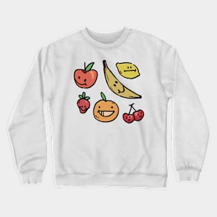 More Doodle Fruits Crewneck Sweatshirt